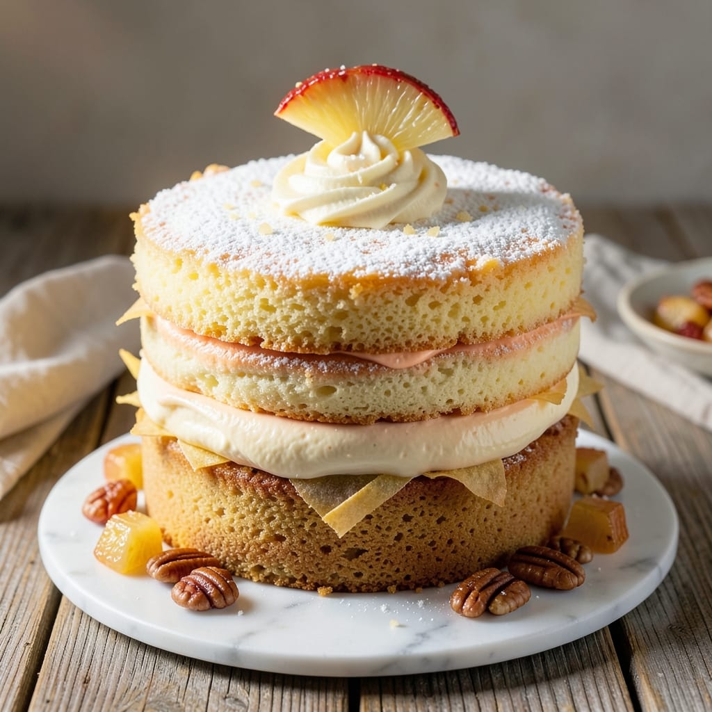 2 Layer Hummingbird Cake Recipe: Tropical Fruit Layers with Creamy Frosting Rivers