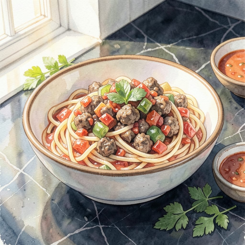 Soul Food Spaghetti Recipe With Ground Beef: Rich Tomato Sauce and Hearty Flavor