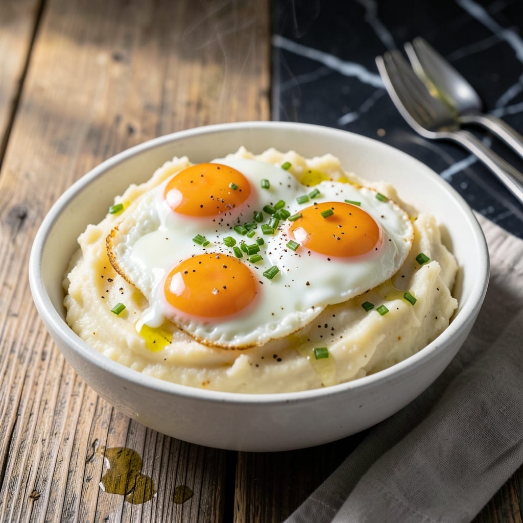 Mashed Potatoes And Eggs Recipe: Fluffy Breakfast Comfort with Creamy Depth