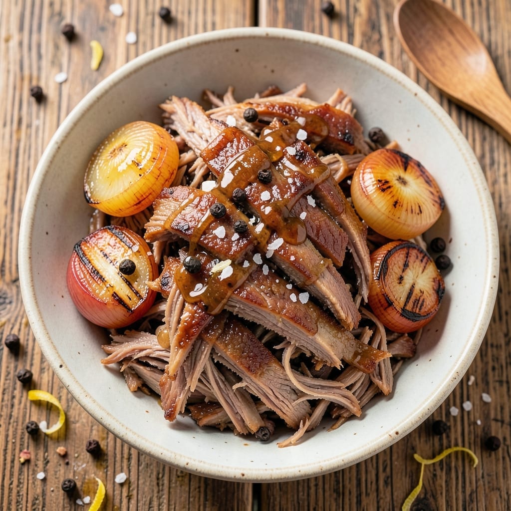 3-Ingredient Slow Cooker Pulled Pork Recipe: Smoky, Fall-Off-Bones Richness in Hours