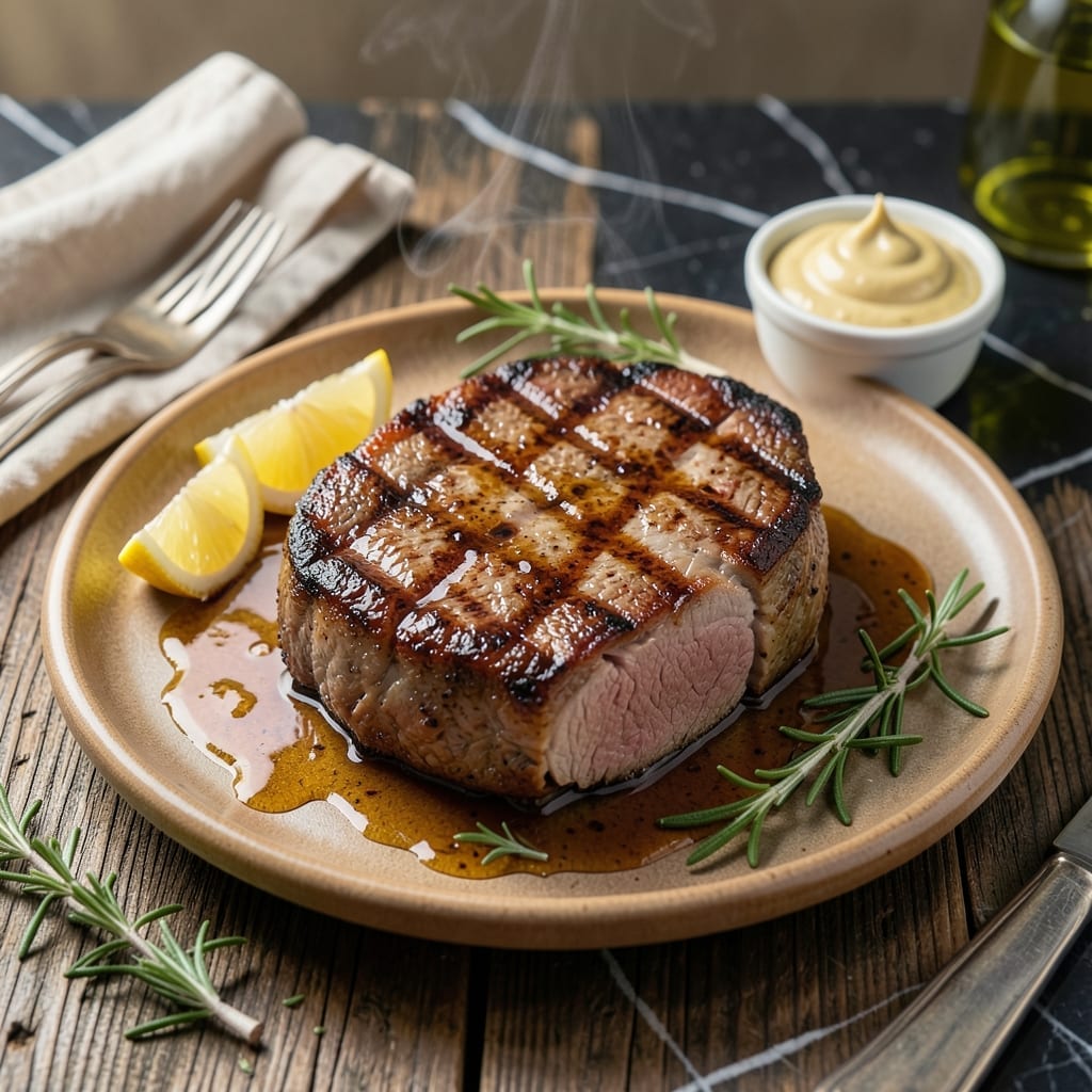 Bone In Ham Steak Recipe: Pan-Seared with Pineapple Glaze