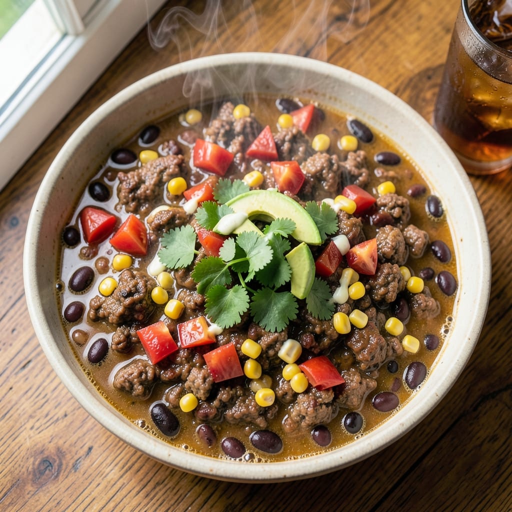 10-Can Taco Soup Recipe: Spicy, Hearty One-Pot Fiesta