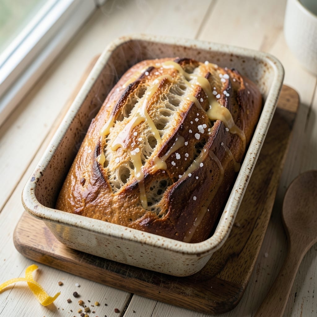 1.5 Pound Loaf Bread Recipe: Homemade Artisan Crust in Under an Hour
