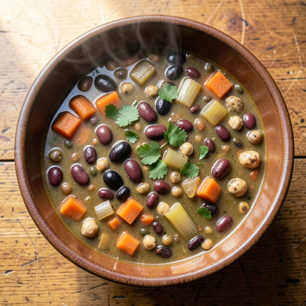 10 Bean Soup Recipe Pressure Cooker: Hearty Spiced Medley in 35 Minutes