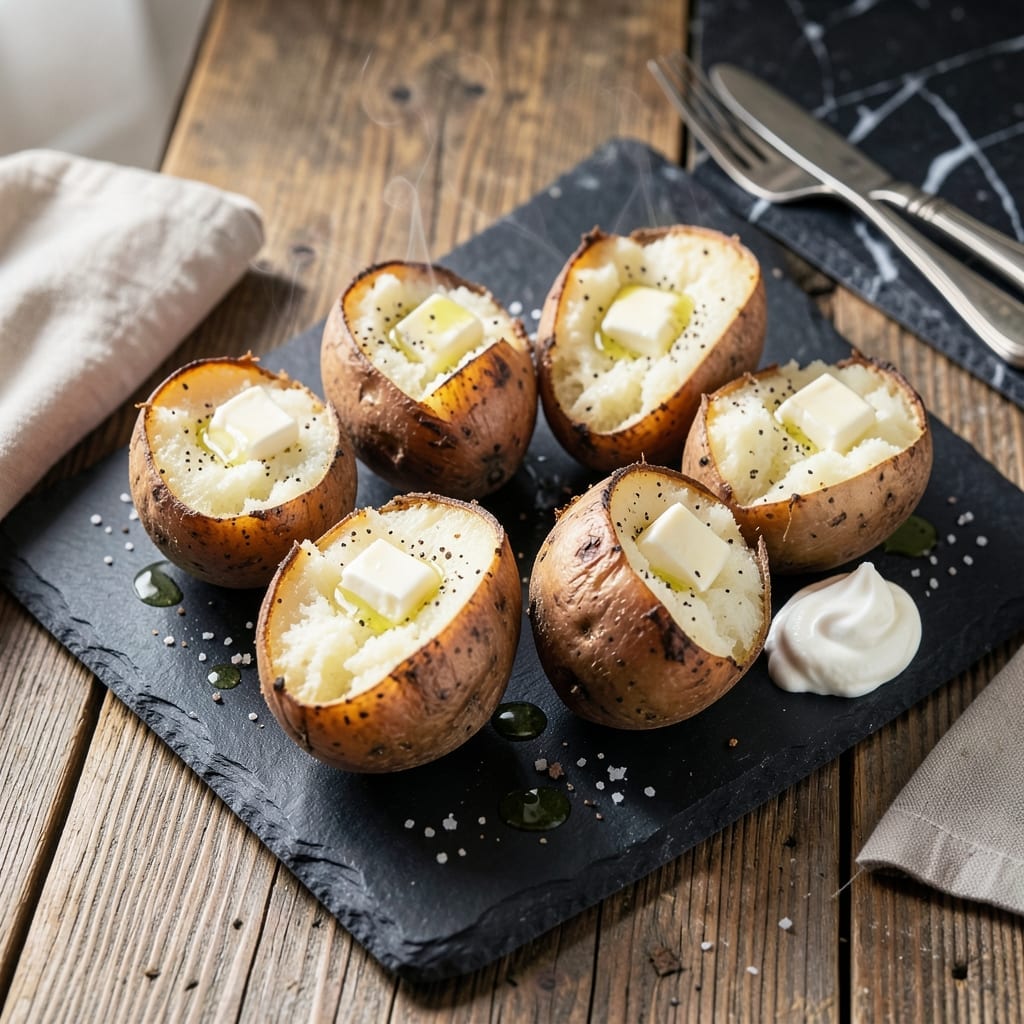 Baked Potato No Foil Recipe: Crisp Skin and Fluffy Centers