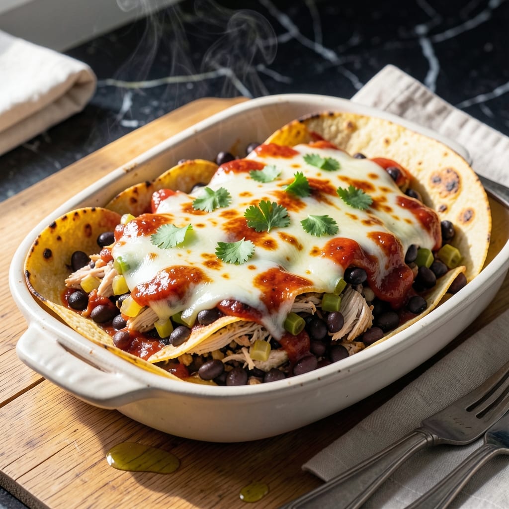 Ina Garten's Enchiladas Recipe: Barefoot Contessa's Cheesy Layers