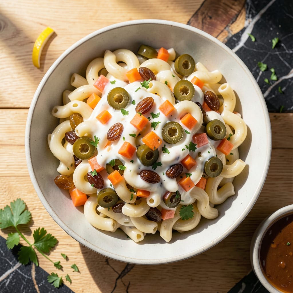 Puerto Rican Macaroni Salad Recipe: Island-Style Creamy Delight