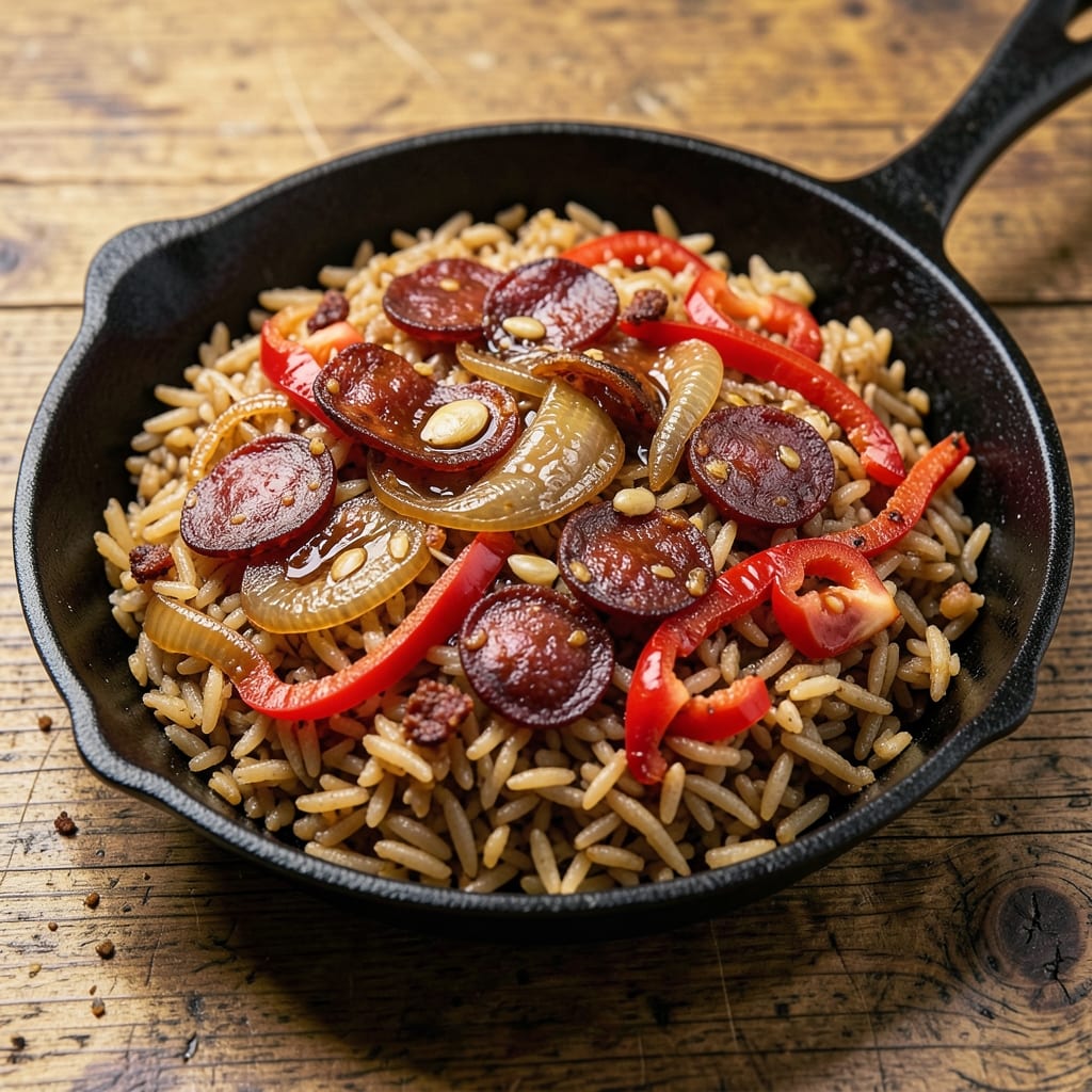 1960s Spanish Rice Recipe: Saffron-Infused Arroz a La Cubana