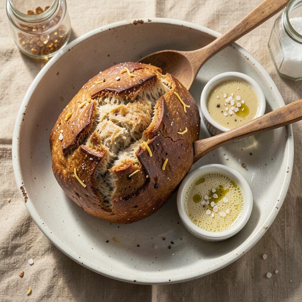3 Cups Flour Bread Recipe: Artisan-Style Loaf With Crusty Crunch