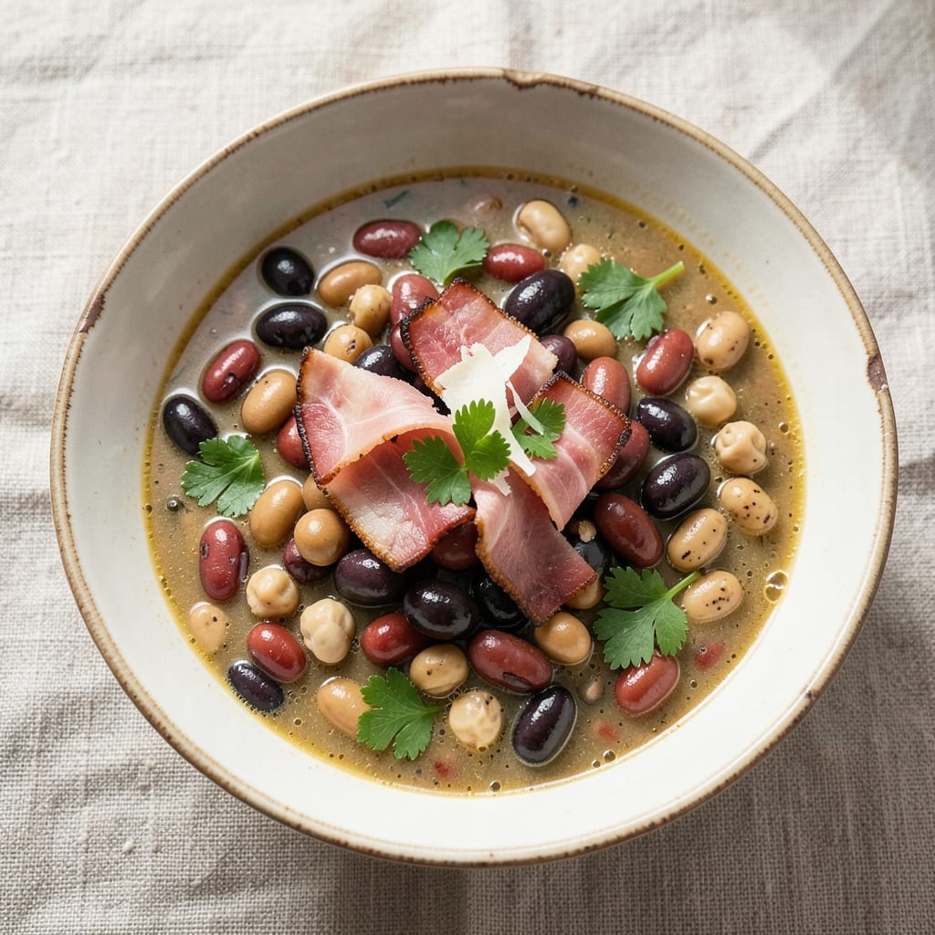 10 Bean Soup Recipe with Ham: Hearty Winter Stew in One Pot