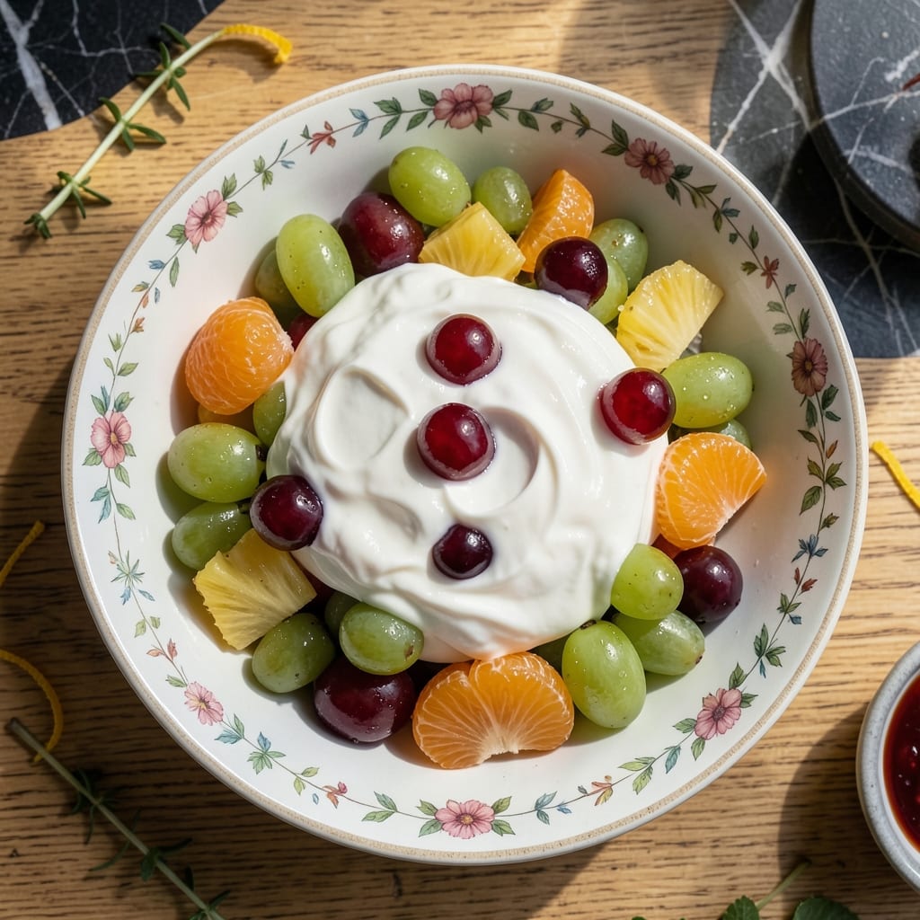 7 Cup Fruit Salad Recipe Sour Cream: Vintage Creamy Twist on Classic Freshness