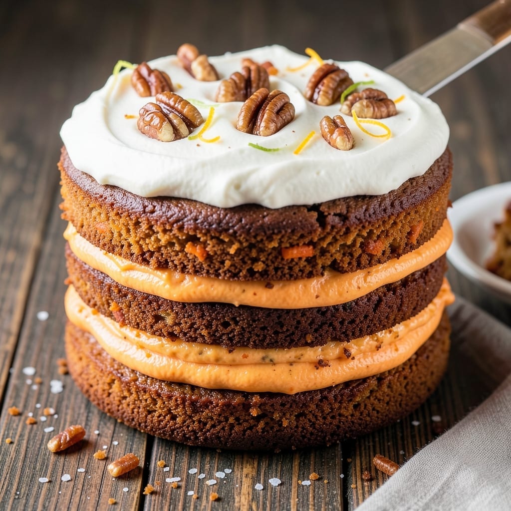 4 Layer Carrot Cake Recipe: Velvety Spice and Cream Cheese Frosting Rivers 4 Layer Carrot Cake Recipe: Velvety Spice and Cream Cheese Frosting Rivers