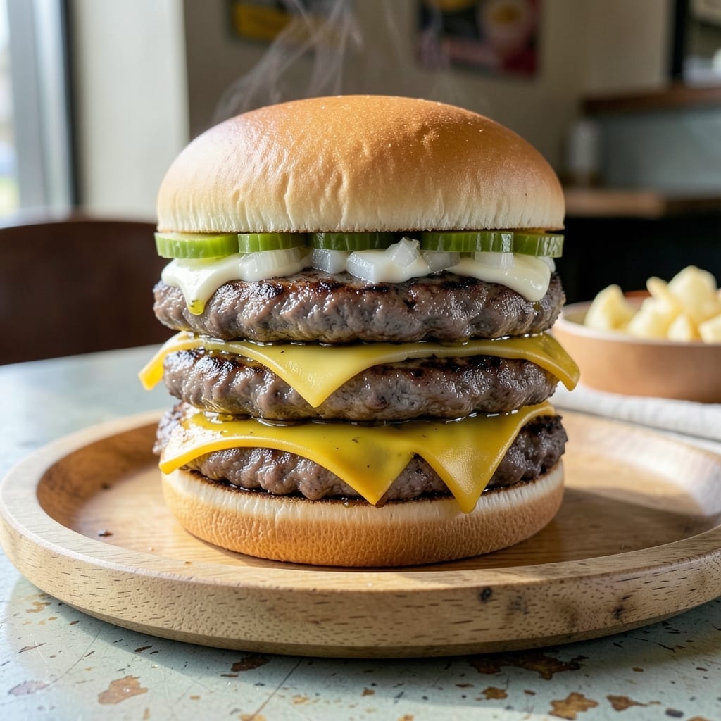 McDonald's Double Cheeseburger Recipe: Fast-Food Flavor at Home