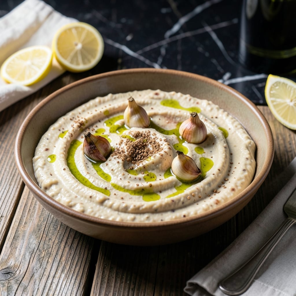 Garlic Hummus Recipe No Tahini: Creamy Blend Without the Sesame Garlic Hummus Recipe No Tahini: Creamy Blend Without the Sesame