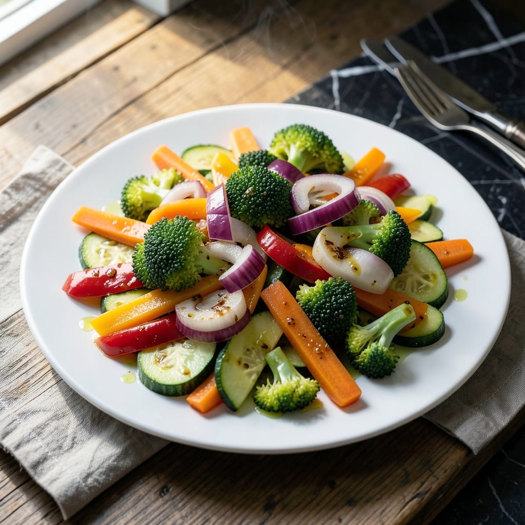Veggie Medley Recipe: Colorful Garden Crunch in Minutes
