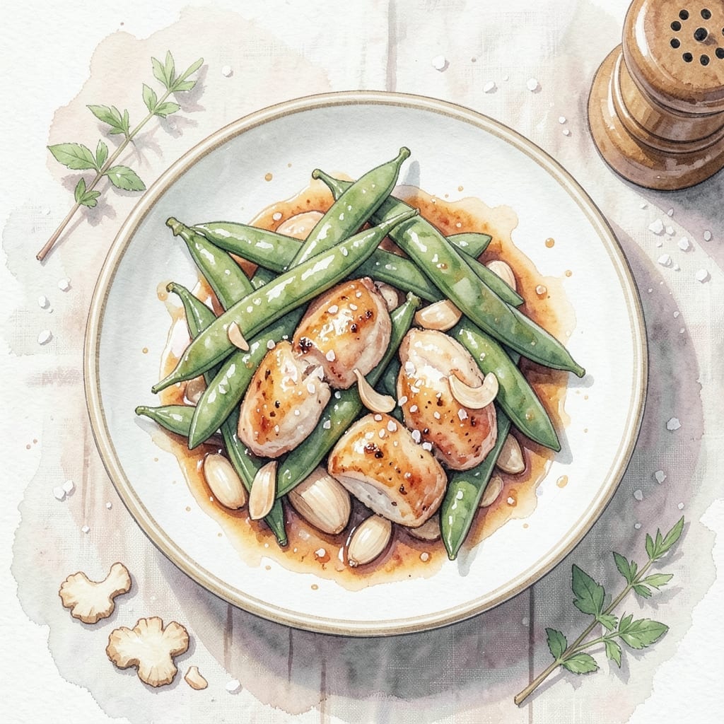 Chinese Long Bean Recipe Chicken: Stir-Fried Crunch with Savory Depth