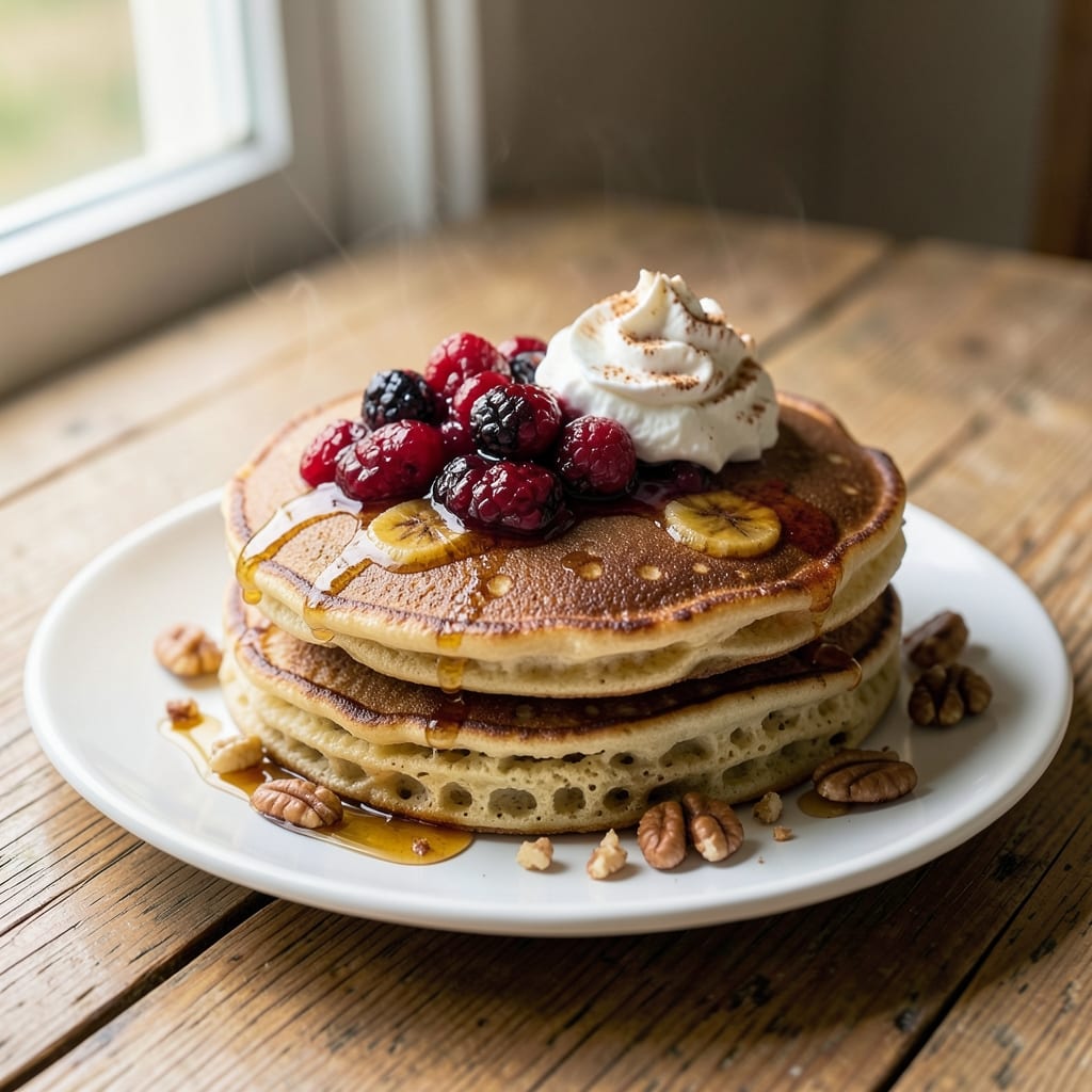 1 Banana Pancake Recipe No Egg: Fluffy Stack Without a Single Crack