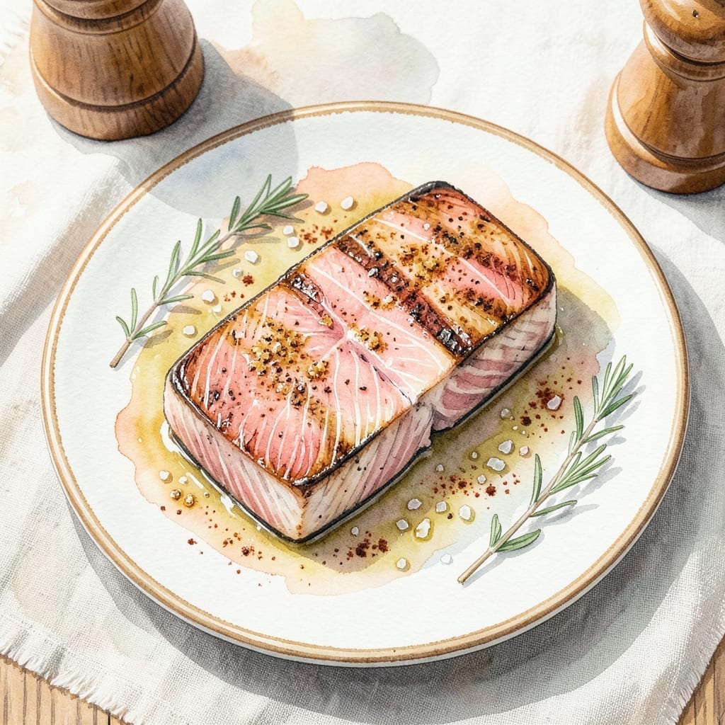 Ahi Tuna Steak Recipe Well Done: Seared Exterior With Flaky Interior