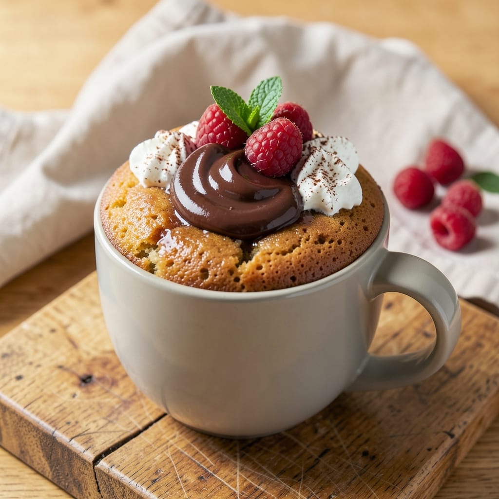 123 Mug Cake Recipe: Microwave-Perfect Cake in 60 Seconds