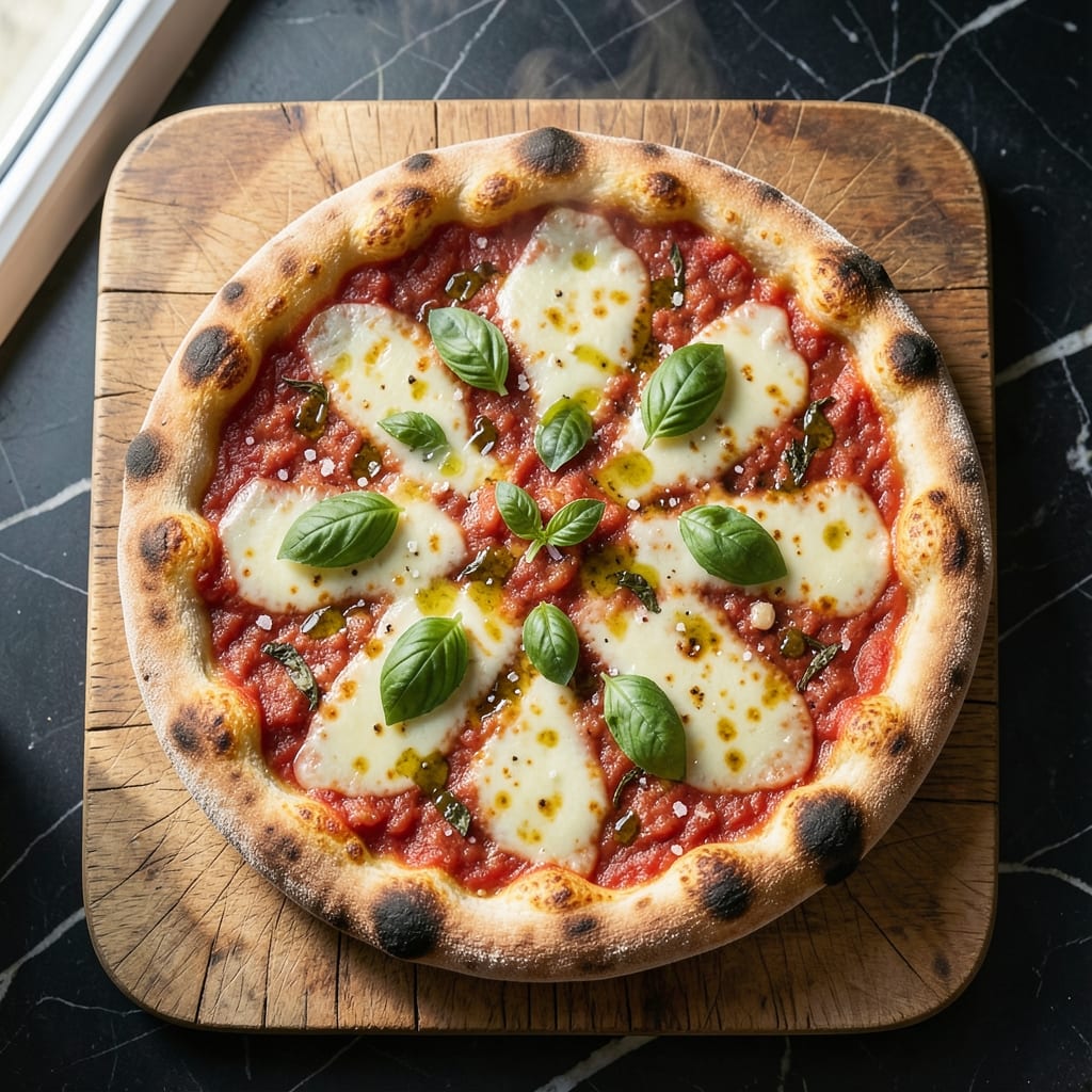 1 Pizza Recipe: Crispy Crust, Stretchy Dough Magic in 20 Minutes
