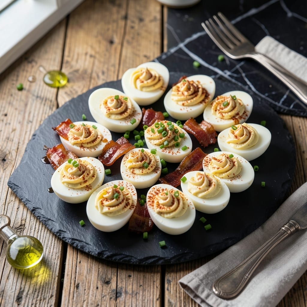 Chop House Deviled Eggs Recipe: Steakhouse-Style Creamy Bites