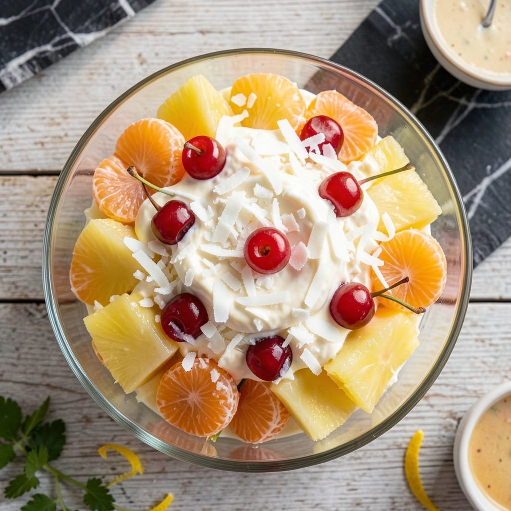 Ambrosia Salad Recipe Ingredients: Nostalgic Southern Picnic Classic