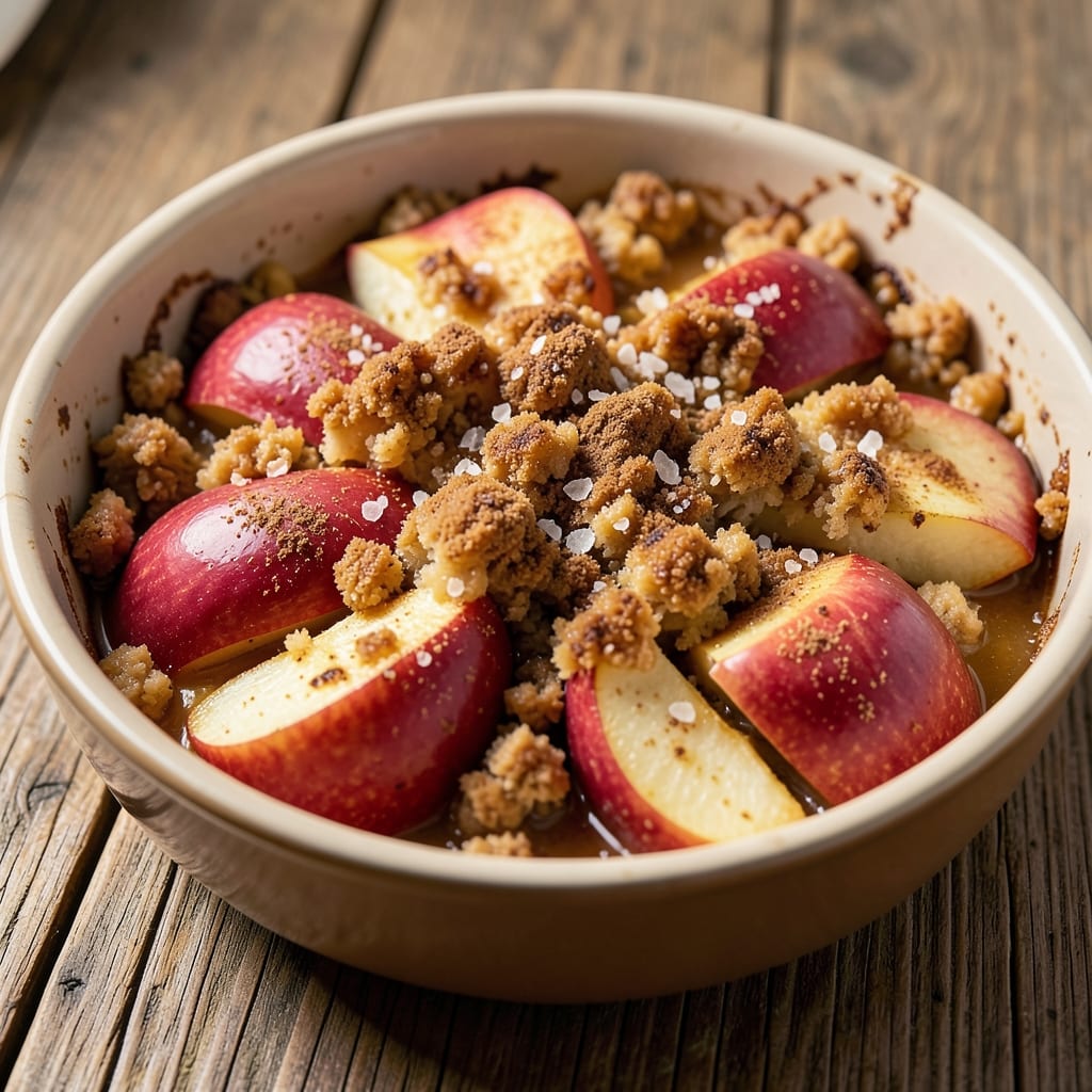 2 Serving Apple Crumble Recipe: Warm Spice Crunch in 20 Minutes