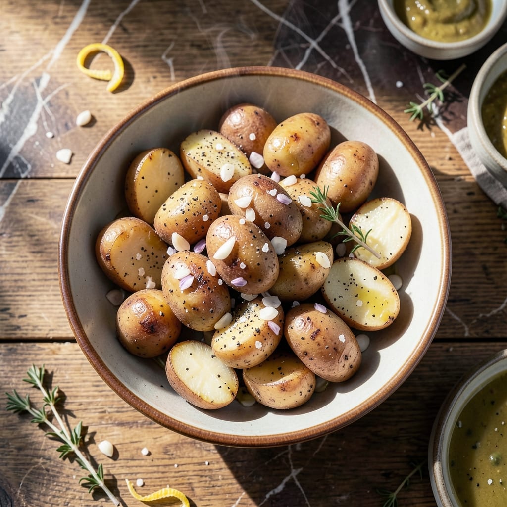 Microwave Baby Potatoes Recipe: Buttery Softness in Minutes
