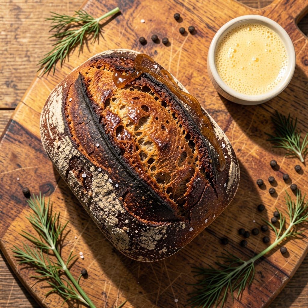 100-Gram Rye Bread Recipe With Yeast: Artisan Crust and Tangy Crumb in One Loaf