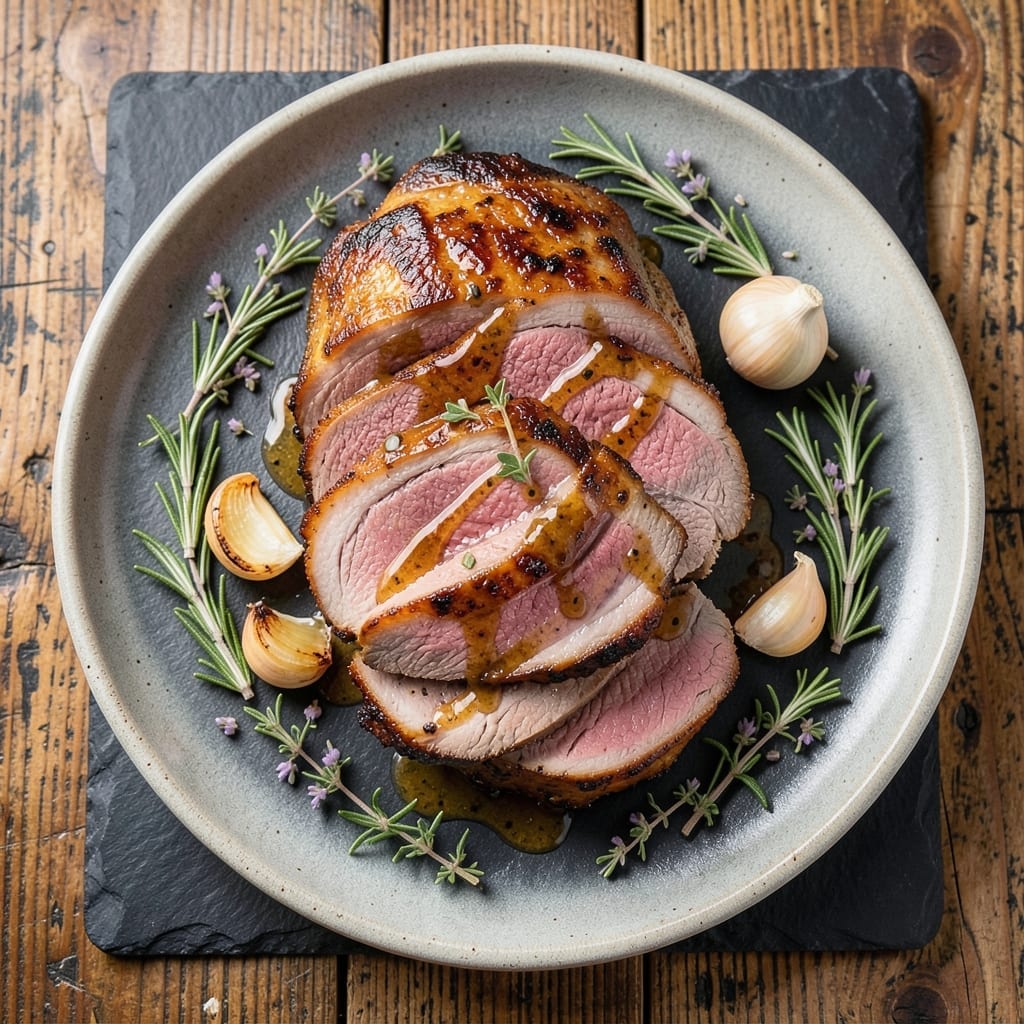 4lb Pork Loin Roast Recipe: Juicy Center Cut With Crispy Bark Every Time