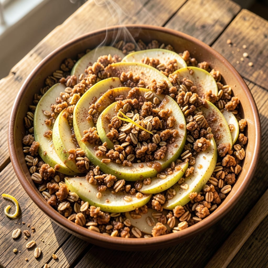 5 Star Apple Oats Crisp Recipe: Warm Spice and Buttery Crunch Combo