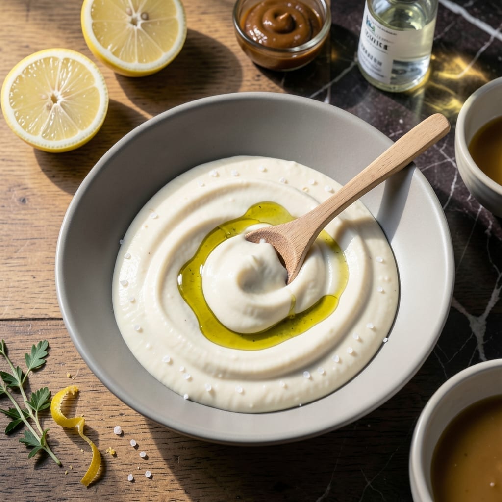 Homemade Mayonnaise Recipe With Olive Oil: Rich Creamy Emulsion in Minutes