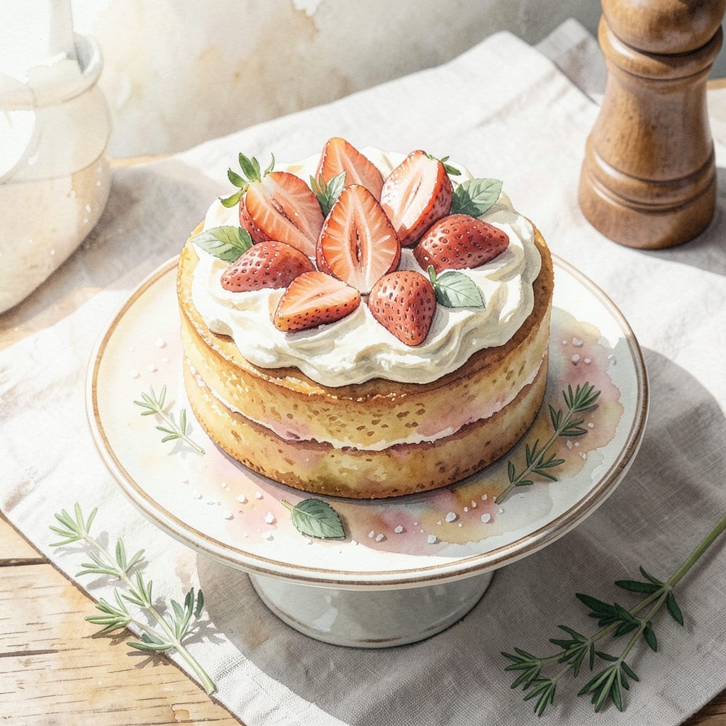Strawberry Cake Recipe Martha Stewart: Light Layers With Fresh Berry Flavor