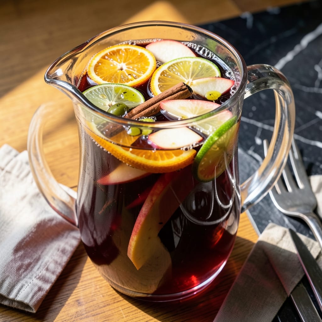 Columbia Sangria Recipe: Spanish-Inspired Pitcher of Bold Fruit and Wine