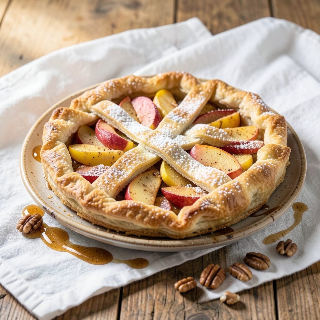 4 Apples Recipe: Spiced Caramelized Tart With Buttery Crust