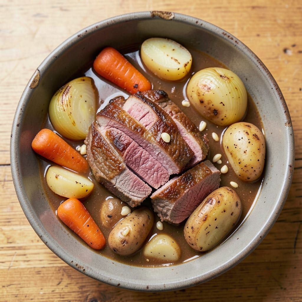 2-Lb Beef Stew Recipe: Slow-Simmered Richness With Caramelized Roots