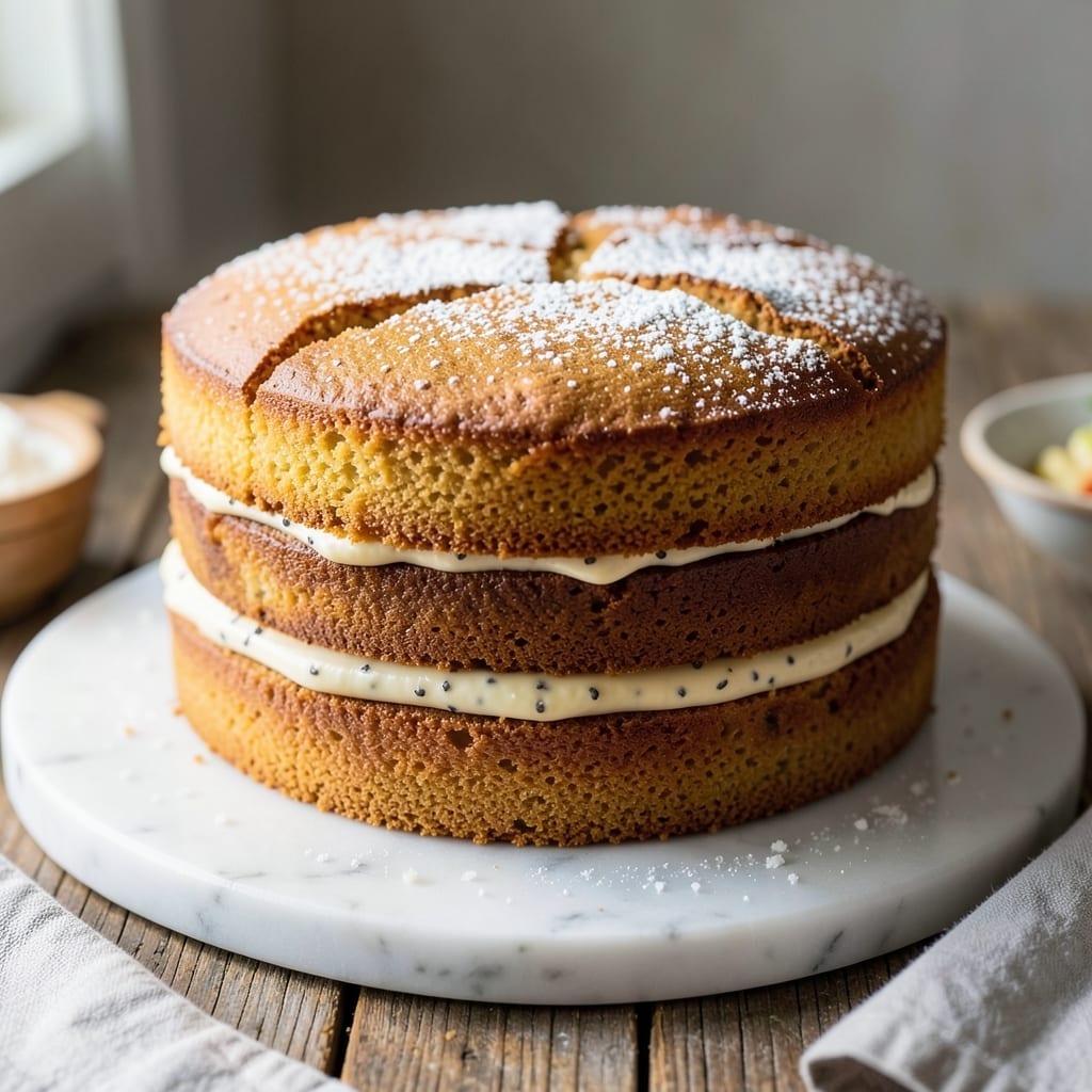 2 Layer Pound Cake Recipe: Vanilla-Infused Height With Buttery Crust Contrast