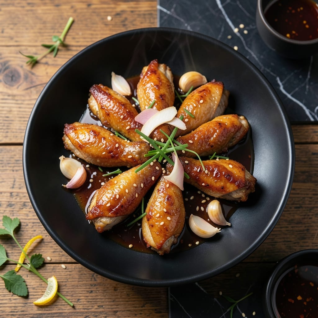 Duck Wing Recipe: Crispy Skin with Sticky Glaze Duck Wing Recipe: Crispy Skin with Sticky Glaze
