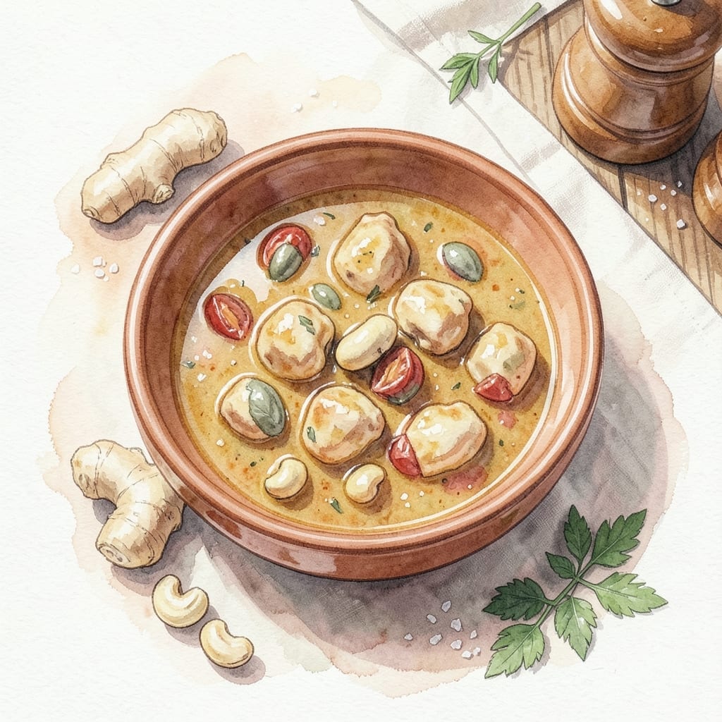 Cashew Chicken Curry Recipe Indian: Nutty Creaminess with Aromatic Spices