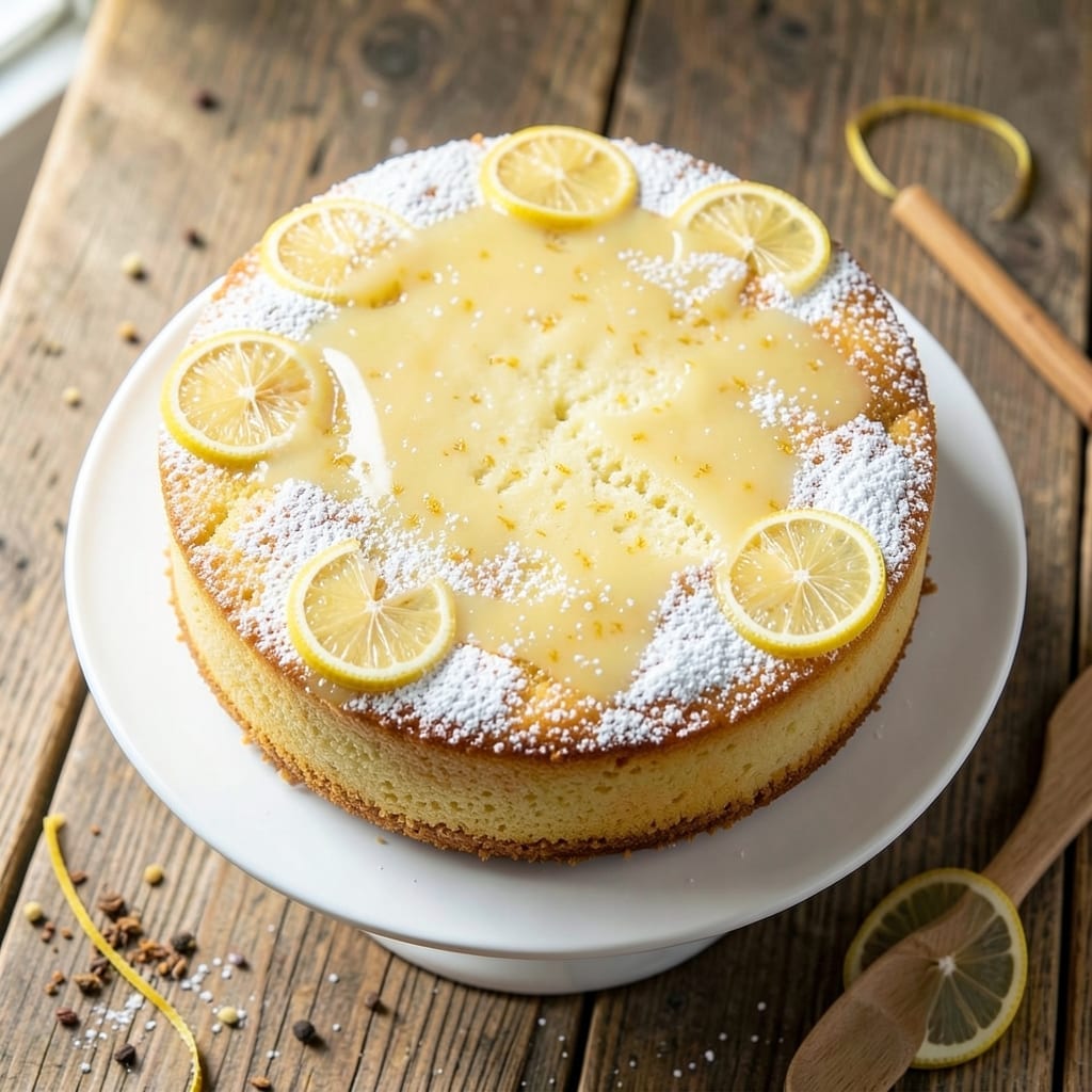 4-Inch Lemon Cake Recipe: Bright Citrus Zing in Mini Servings