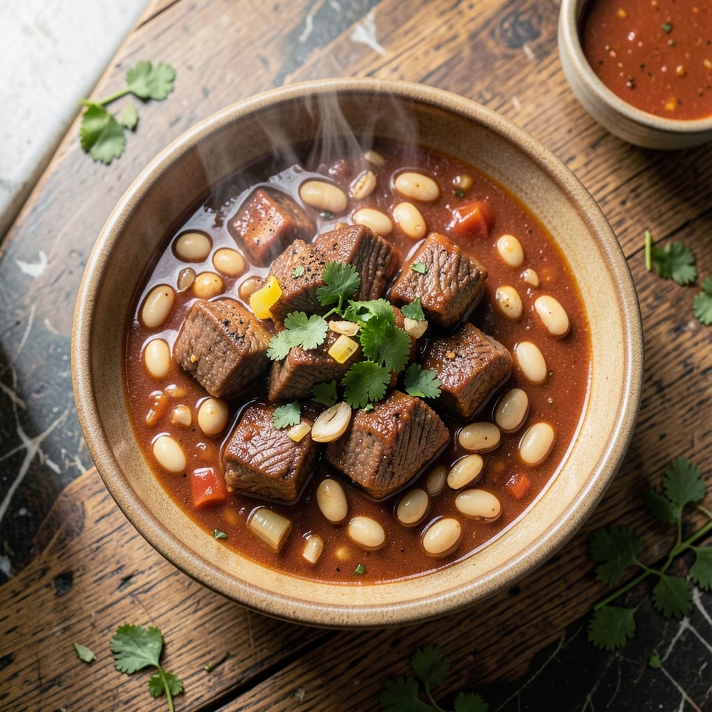 Brisket Chili Recipe With Beans: Slow-Simmered Texas-Style Bowl