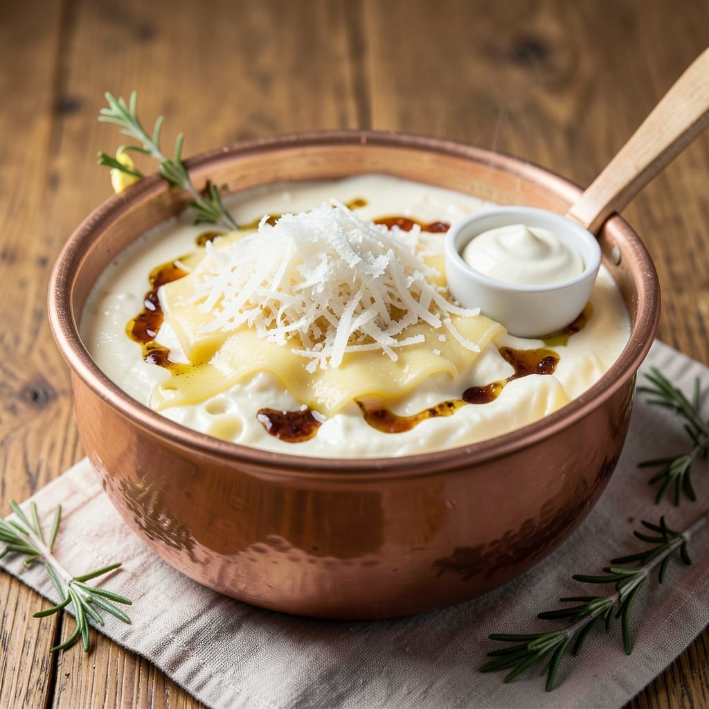 4 Cheese Fondue Recipe: Swiss Alps Cheesy Indulgence With Crispy Bread Dippers