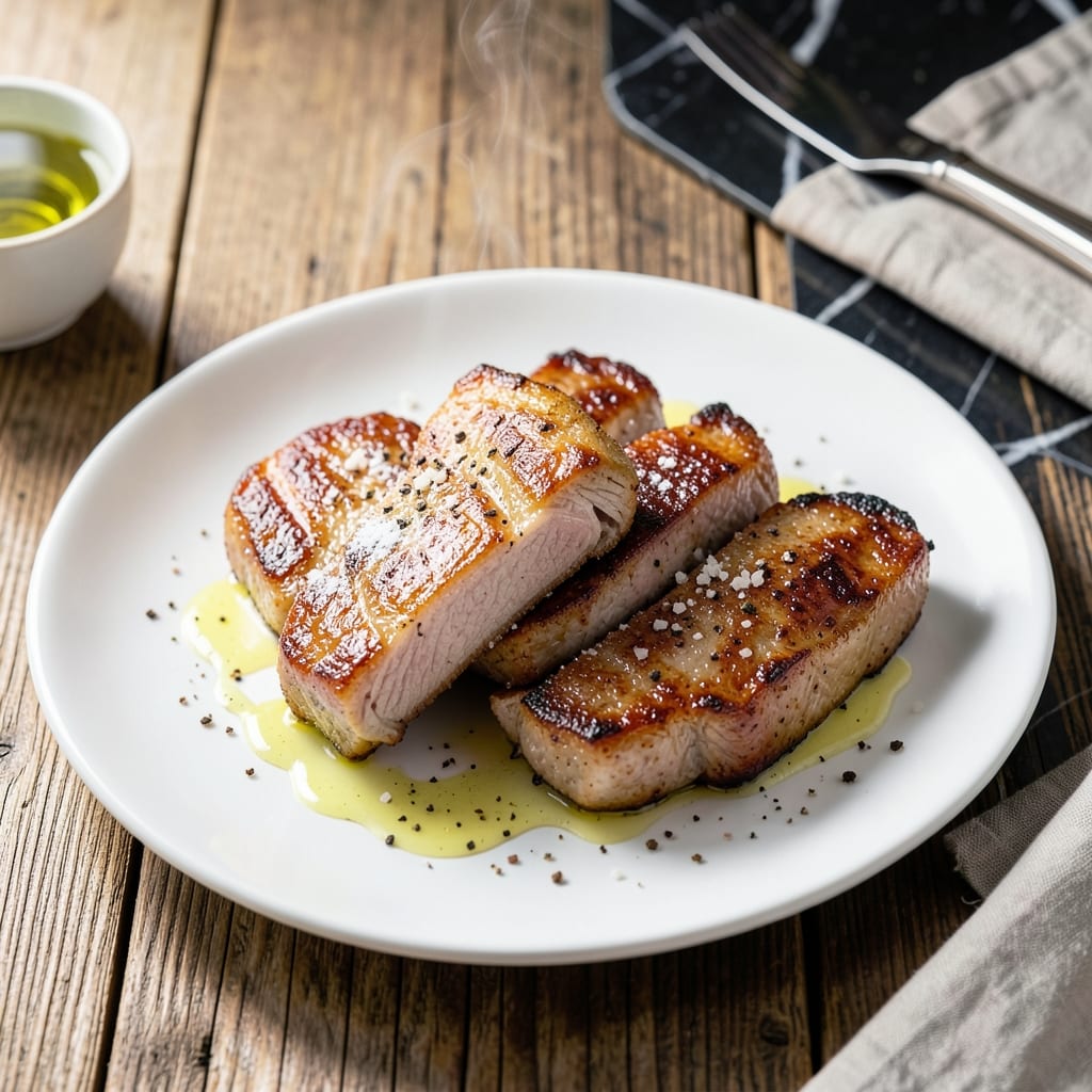 Thin Porkchop Recipe: Buttery Pan-Seared Elegance