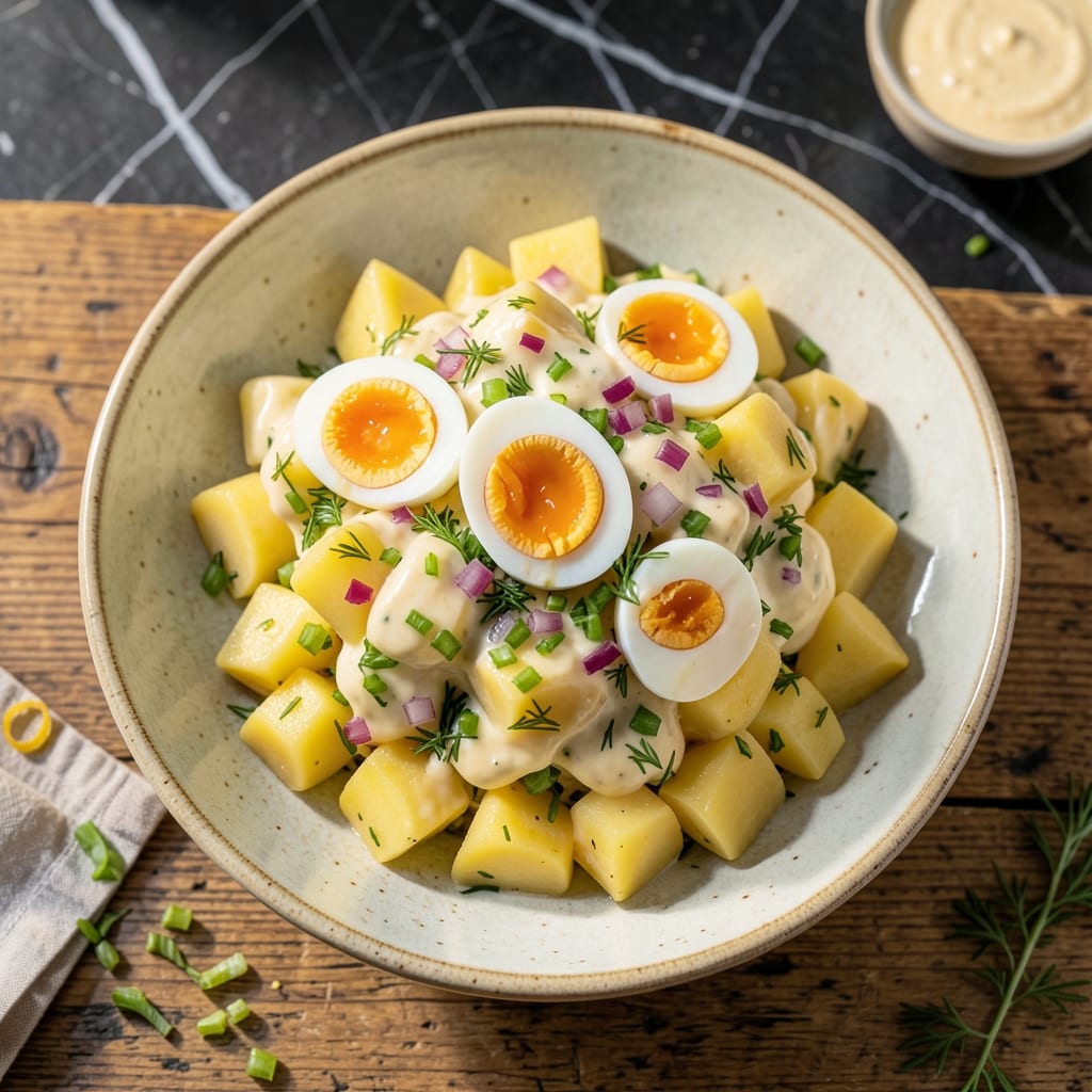 Award Winning Potato Salad Recipe: Creamy Tang with Fresh Dill