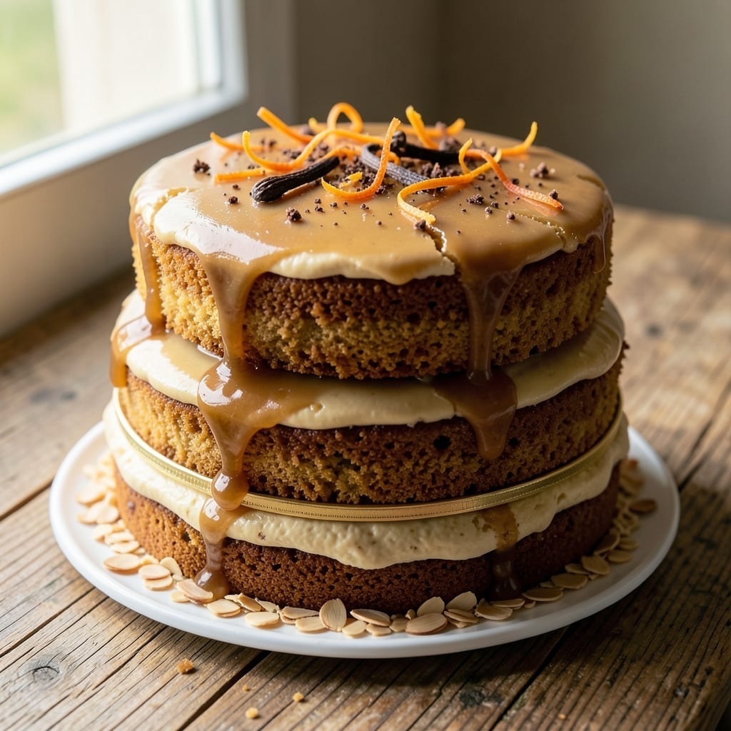 5 Flavor Pound Cake Glaze Recipe: Vanilla-Orange-Almond-Coconut-Cinnamon Fusion