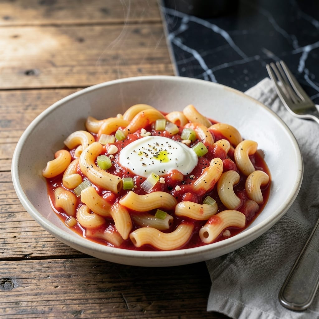 Macaroni and Tomato Juice Recipe: Old-Fashioned Comfort in a Glass