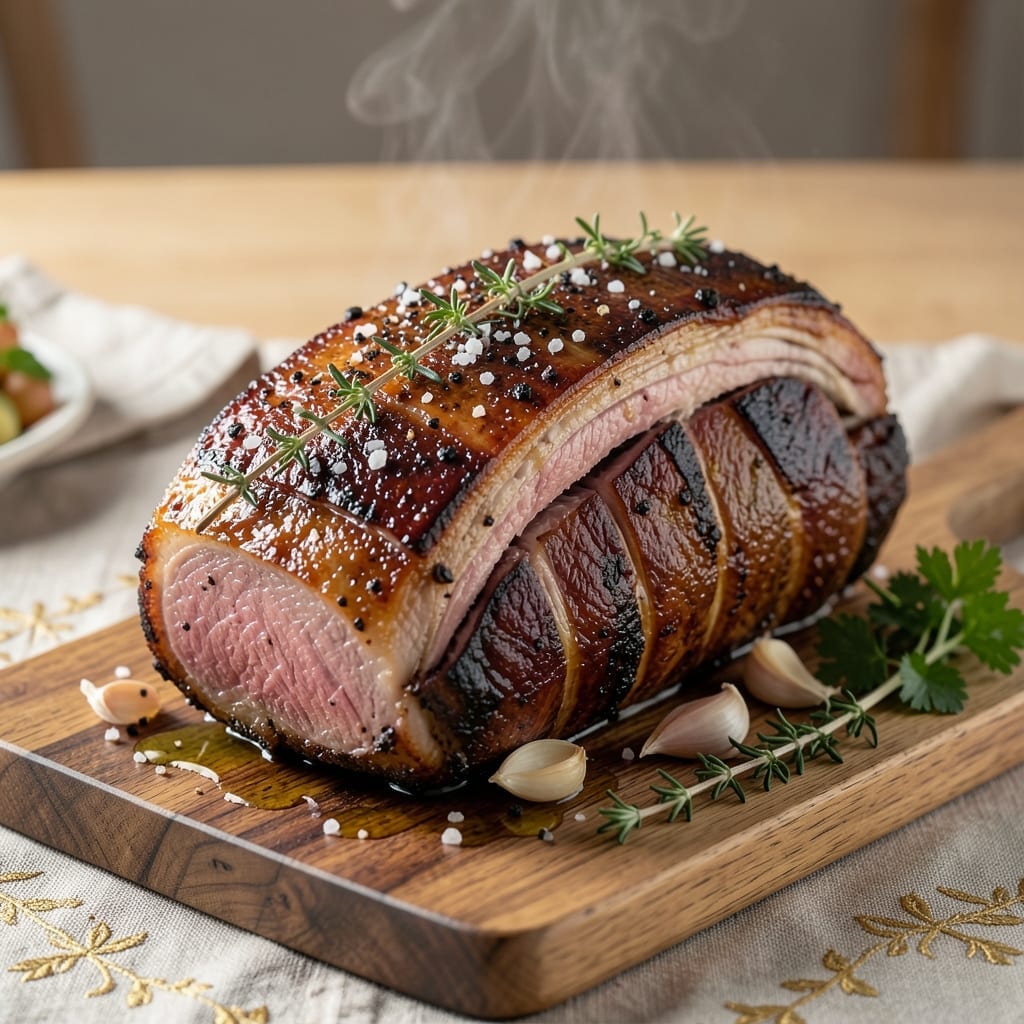 4lb Standing Rib Roast Recipe: Juicy Crust and Pink-Centered Masterpiece