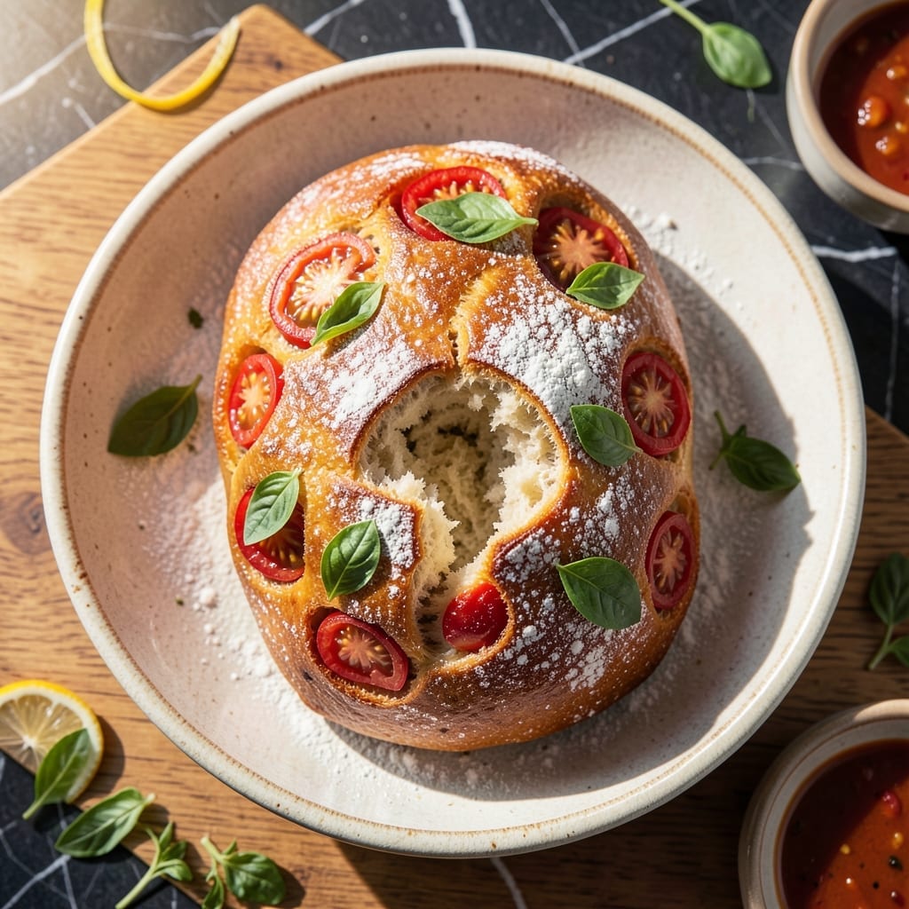 Panera Tomato Basil Bread Recipe: Bakery-Style Aroma at Home