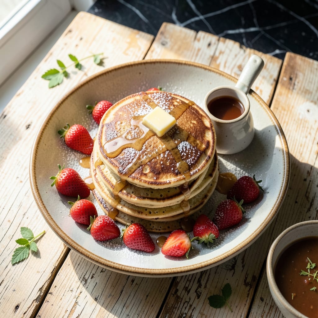 Overnight Pancakes Recipe: Fluffy Stacks With Zero Morning Effort