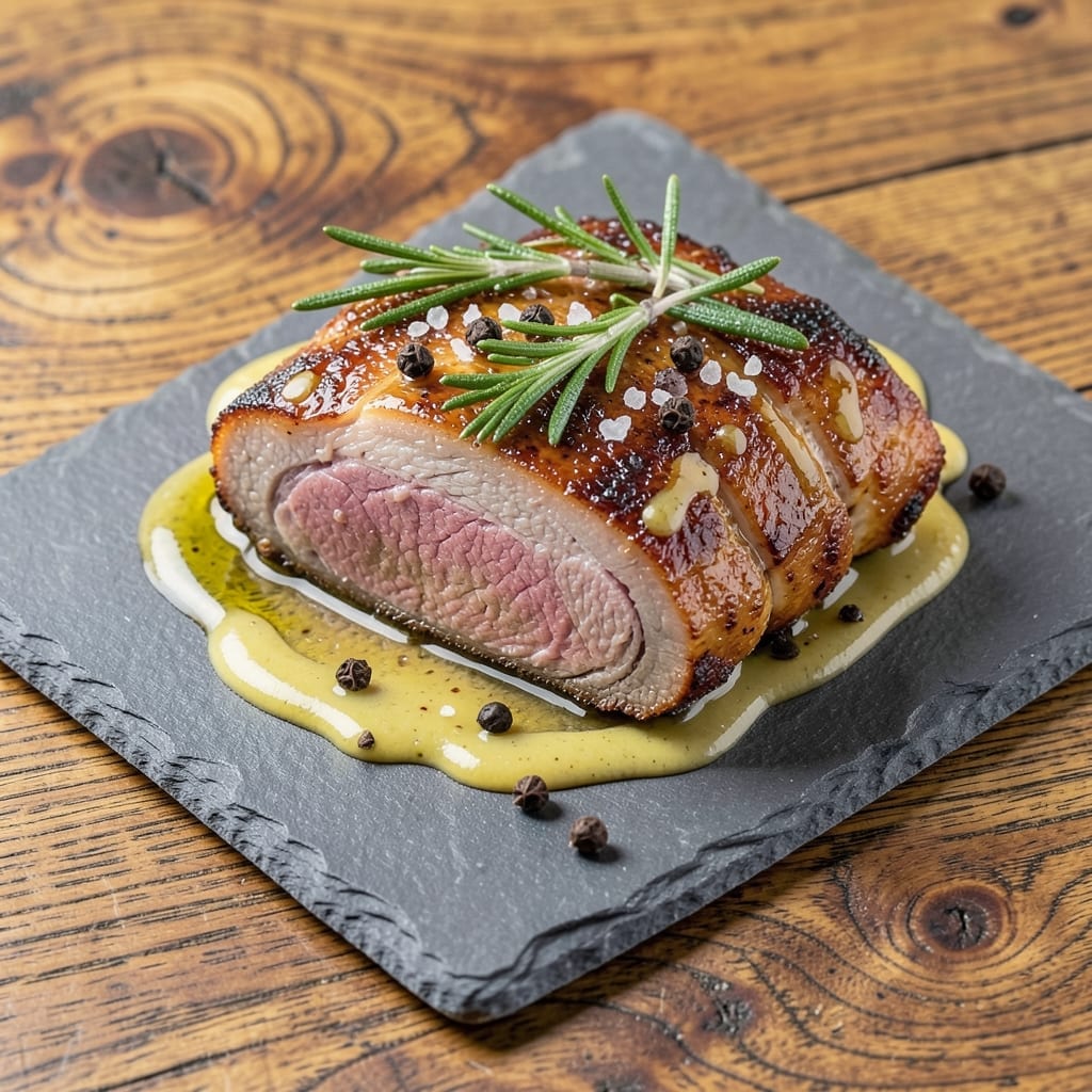 1lb Pork Loin Recipe: Pan-Seared Crust With Juicy Pink Center